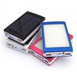 Power Bank Solar 90000 mAh зарядное с LED лампой
