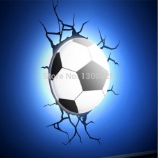 3D cветильник ночник Football Light футбольный мяч