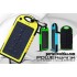 Пыле-влагозащищенный аккумулятор с солнечной батареей Solar Power Bank 5000mAh