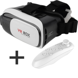 3D очки виртуальной реальности VR BOX 2 + Bluetooth пульт ДУ