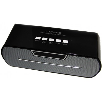 MEGA BASS мощная беспроводная колонка с дисплеем USB, MicroSD, FM