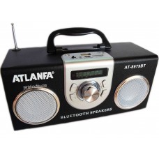 ATLANFA AT-8979BT портативная Bluetooth  колонка  с USB и Радио