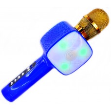 Беспроводной стерео караоке микрофон со светомузыкой