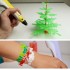 3D ручка для Детей с LCD дисплеем 3D Pen 3 GEN с Эко Пластиком PLA 20 цветов 200 метров Набор для творчества Желтая (3D PT 200 Yellow)