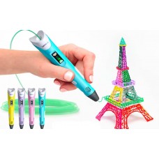 3D ручка для Детей с LCD дисплеем 3D Pen 3 GEN с Эко Пластиком