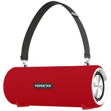 Портативная беспроводная стерео колонка Hopestar H39 c Bluetooth, USB и MicroSD Красная (H39 Red)
