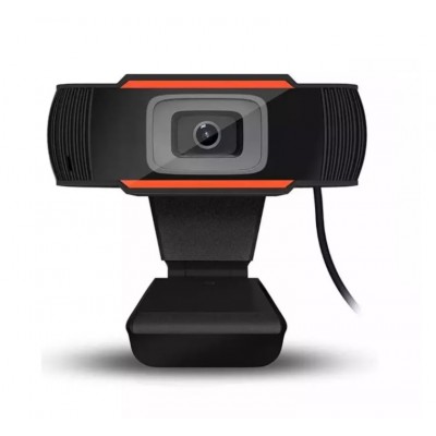 Веб-камера с микрофоном для удаленной работы Merlion 480P Web Camera Black