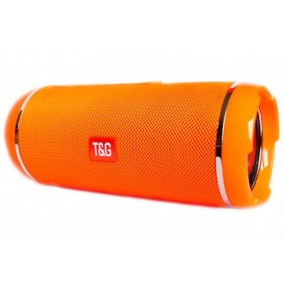 Портативная беспроводная bluetooth стерео колонка влагостойкая T&G Flip 6 Оранжевая (Flip 6 Orang)