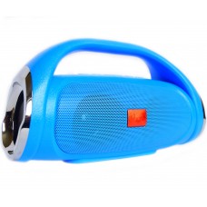 Портативная беспроводная Bluetooth стерео колонка T&G Boombox Mini Синяя (Boombox mini Blue)