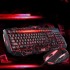 Комплект профессиональная проводная клавиатура с 3-я подсветками и мышкой Atlanfa AT-V100 Молния