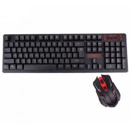 Беспроводная игровая клавиатура с мышкой UKC HK-6500