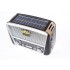 Портативный радиоприемник Golon RX-455S с солнечное панелью, USB, MicroSD, FM, AM, SW Черная (455 Black)