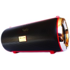 Портативная bluetooth стерео колонка Golon XTREME RW-1888 BT Mega Bass с дисплеем Красный (1888 Red)