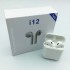 Беспроводные Bluetooth наушники MYKO i12 Simple HD Stereo TWS сенсорные в кейсе White (i12 MYKO)