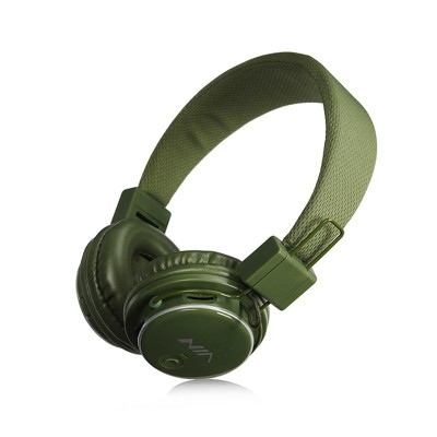Беспроводные Bluetooth стерео наушники NIA Q8-851S с МР3 Зелёные (Q8-851 Green)
