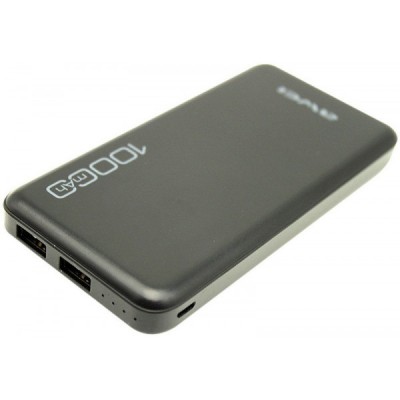 УМБ Универсальная мобильная батарея Awei P28K 10000mAh 2 USB портативная зарядка Power Bank (10000 Black)