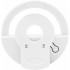 Селфи кольцо лампа Selfie Ring Light вспышка-подсветка светодиодная для телефона Белая (Ring Light 85 мм)